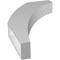 Ekena Millwork 4-in. W x 20-in. D x 32-in. H Thorton Architectural Grade PVC Knee Brace BRCP04X20X32THR - alternate 2
